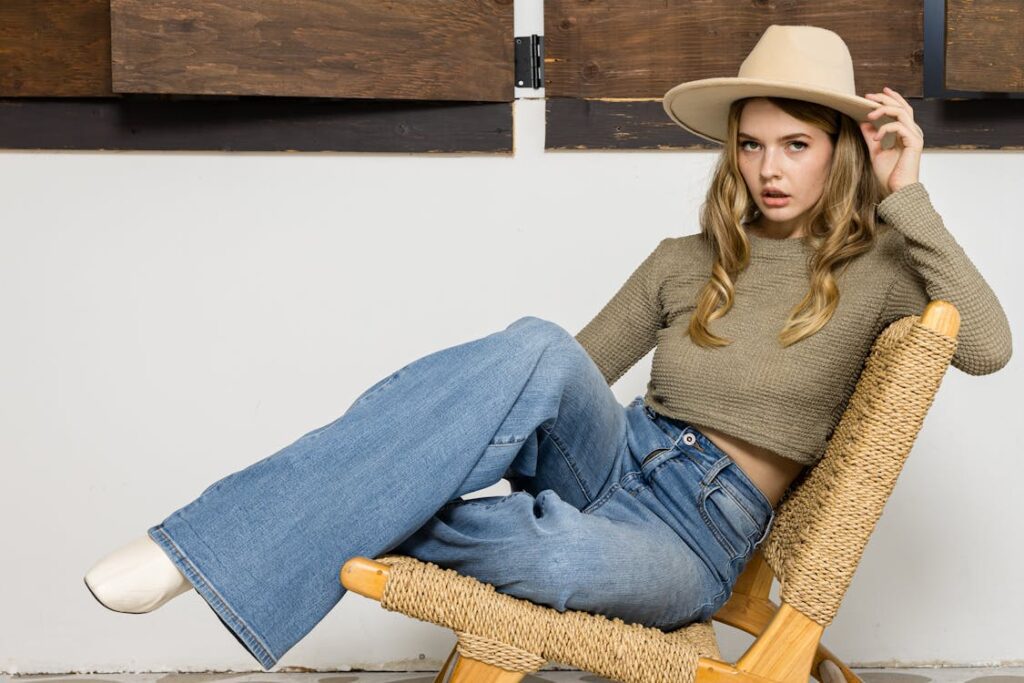 balayage blond sur brune