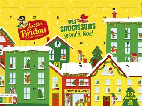 Calendrier de l’Avent saucisson : un Noël gourmand et original avec Justin Bridou